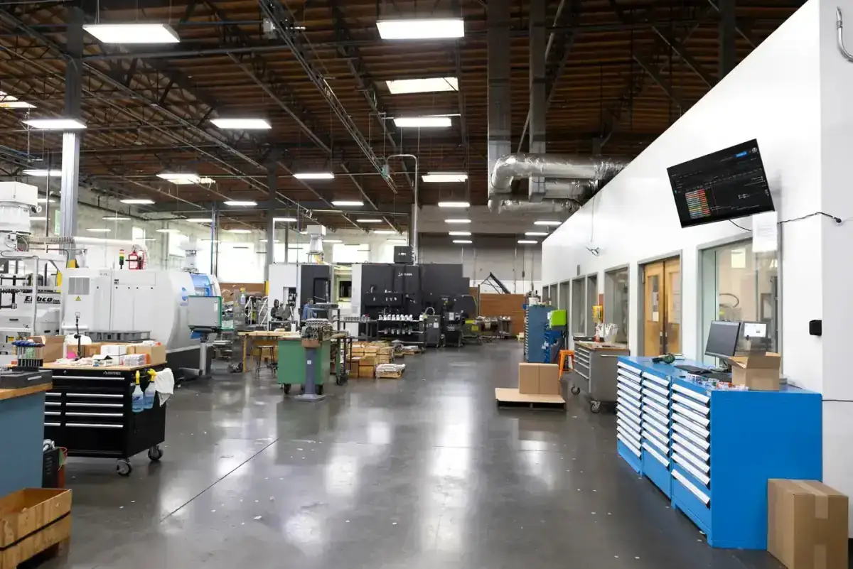 Three Sigma Manufacturing shop floor